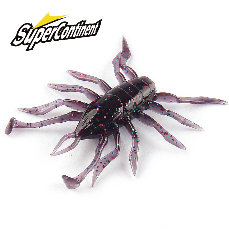 Marine Salt Mix - 2023 Supercontinent 12Pcs/lot water spider Silicone
