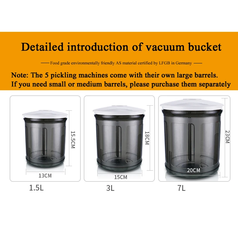Marine Salt Mix - Stainless Steel Tumbler Pickle Pickle Vacuum