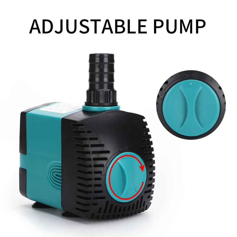 Marine Aquarium Water - 60/50/35/25/15/10/6/3W Ultra-Quiet Submersible Water Fountain Pump