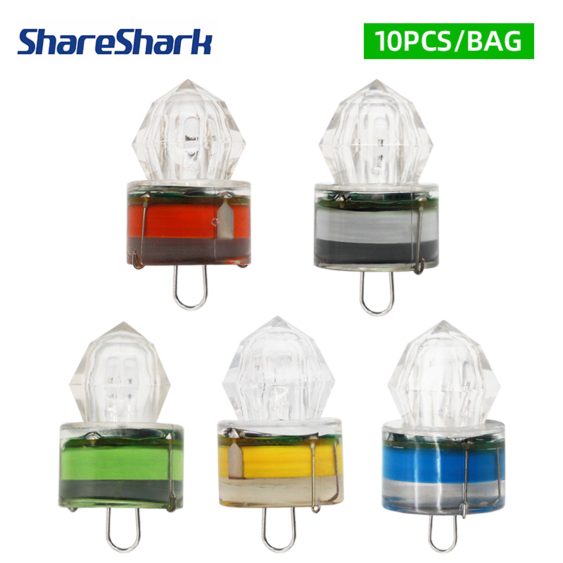 ShareShark 10pcs/bag LED Fishi - Marine Aquarium Led ulasan dan harga