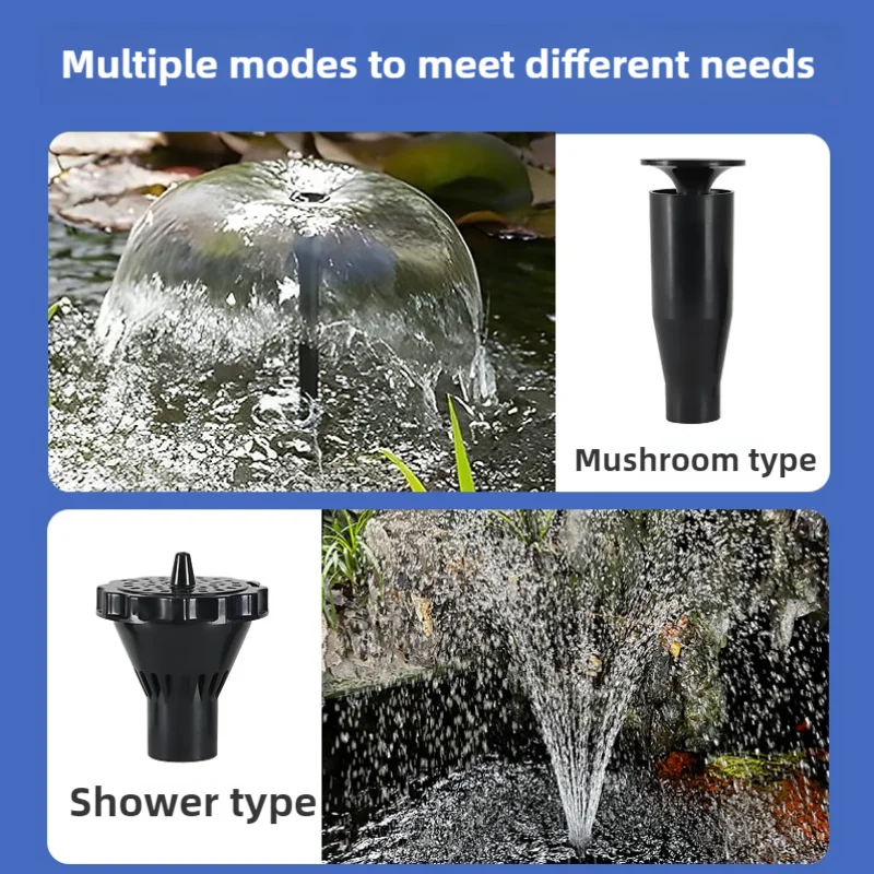 110V 220V Fish pond fountain p - Marine Aquarium Water ulasan dan harga