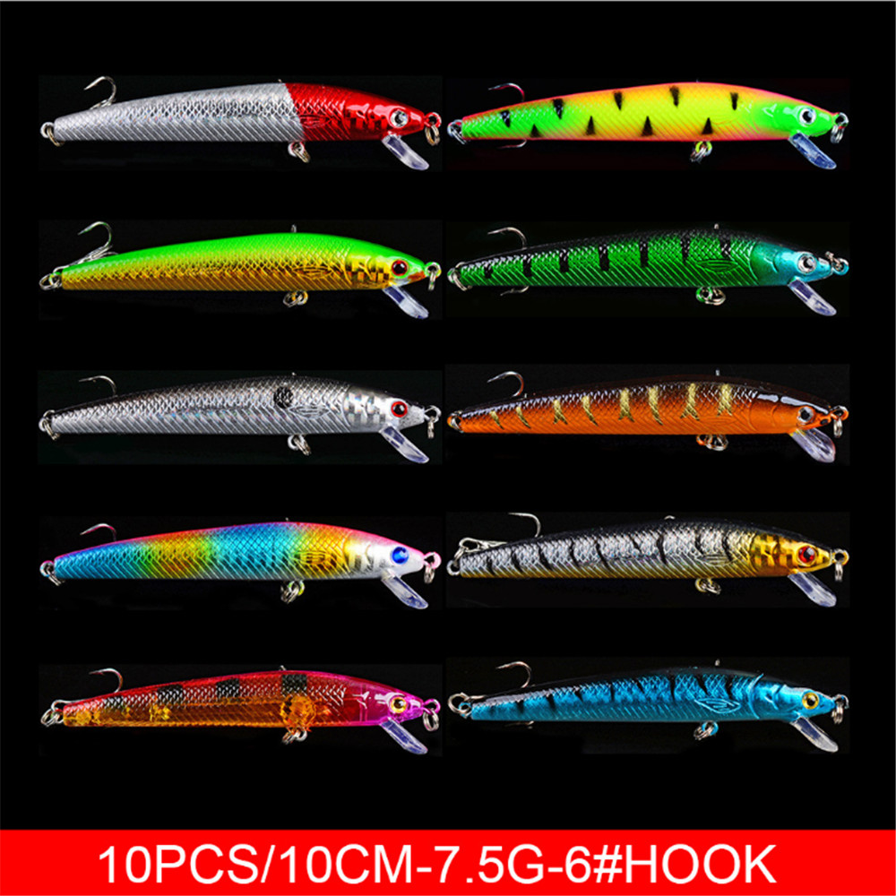 20pcs/lot Minnow Fishing Lures - Marine Salt Mix ulasan dan harga