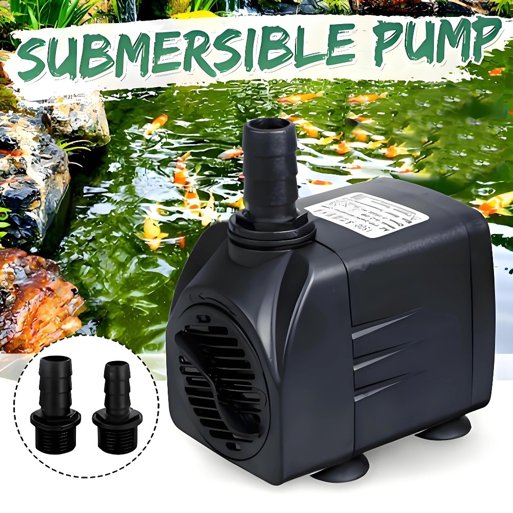 Black Submersible Water Pump U - Marine Aquarium Water ulasan dan harga
