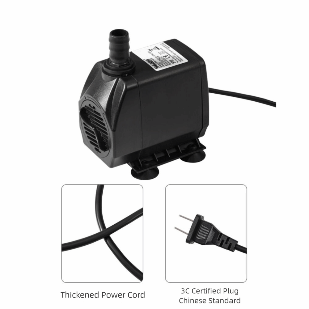 Black Submersible Water Pump U - Marine Aquarium Water ulasan dan harga