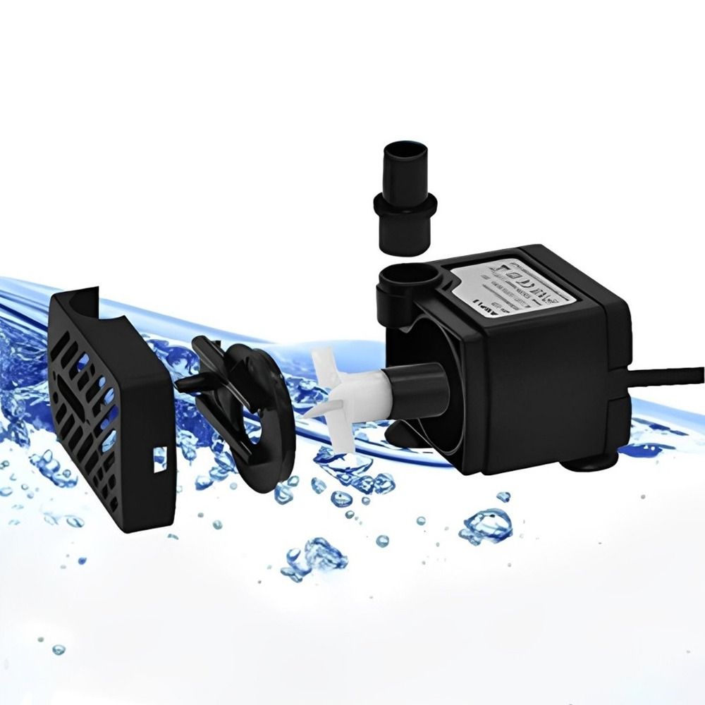 Black Submersible Water Pump U - Marine Aquarium Water ulasan dan harga