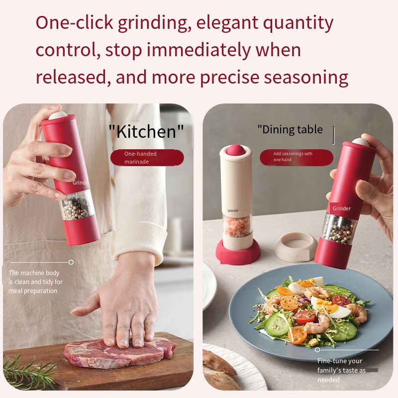 Electric Pepper Grinder for Ki - Marine Salt Mix ulasan dan harga