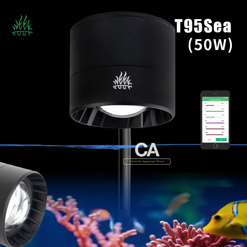 WEEK AQUA Aquarium Light Manuf - Aquarium Blue Marine ulasan dan harga
