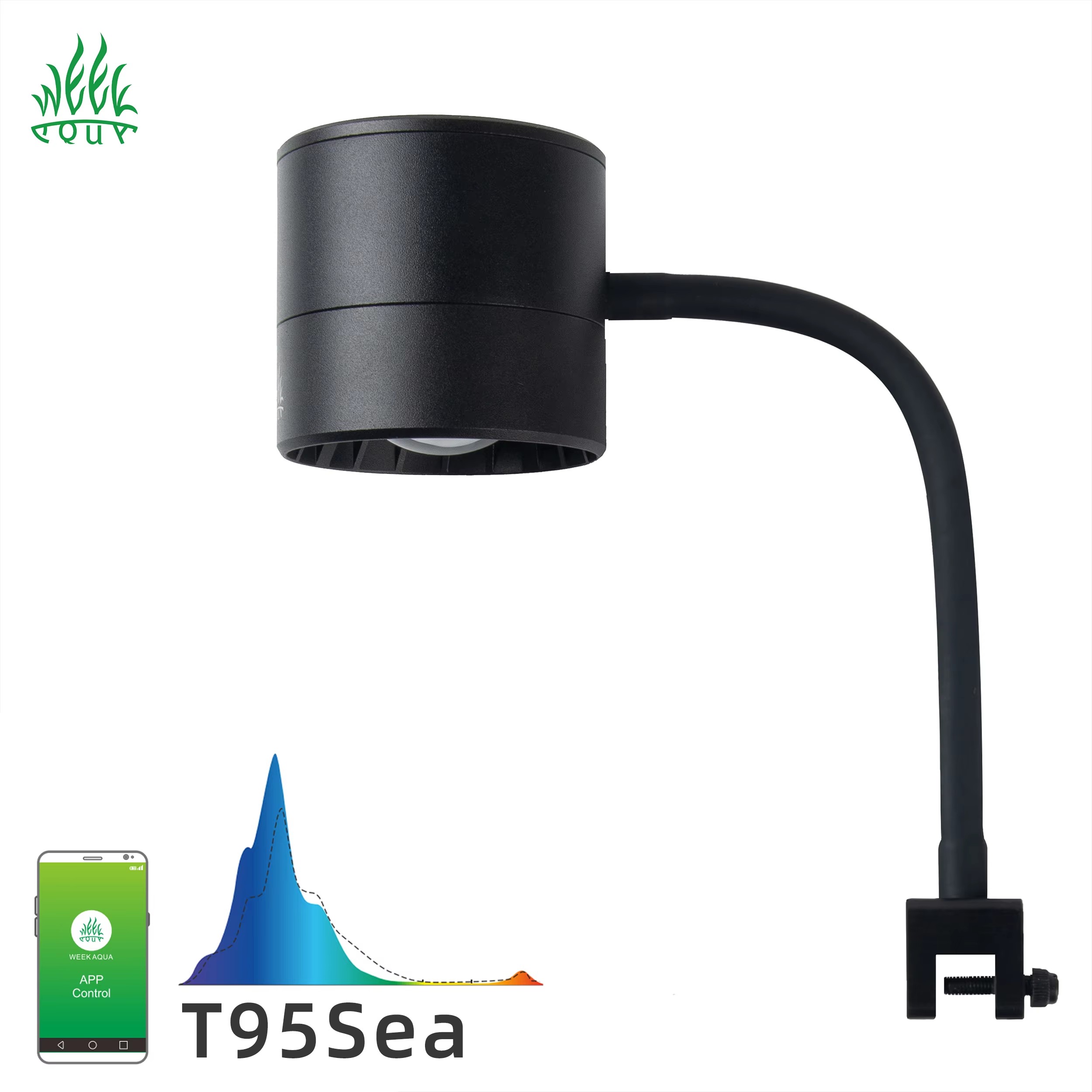 WEEK AQUA Aquarium Light Manuf - Aquarium Blue Marine ulasan dan harga