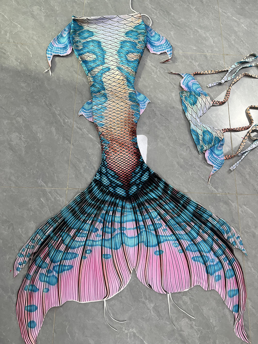 Colorful Dreamy Mermaid Tail A - Aquarium & Marine Science Center ulasan dan harga