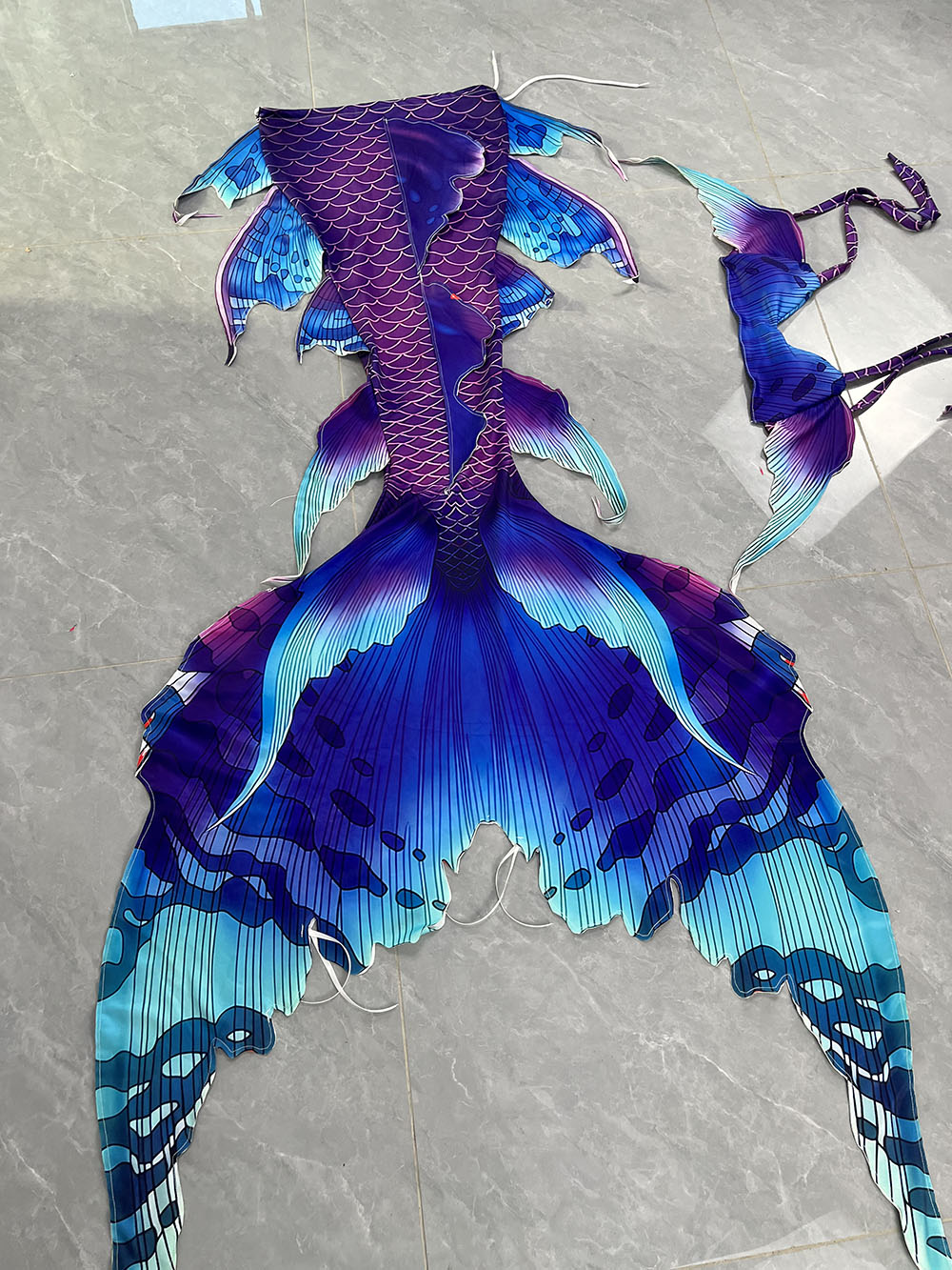 Colorful Dreamy Mermaid Tail A - Aquarium & Marine Science Center ulasan dan harga