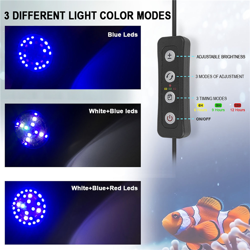 30W Aquarium Fish Tank Sea Wat - Marine Aquarium Led ulasan dan harga