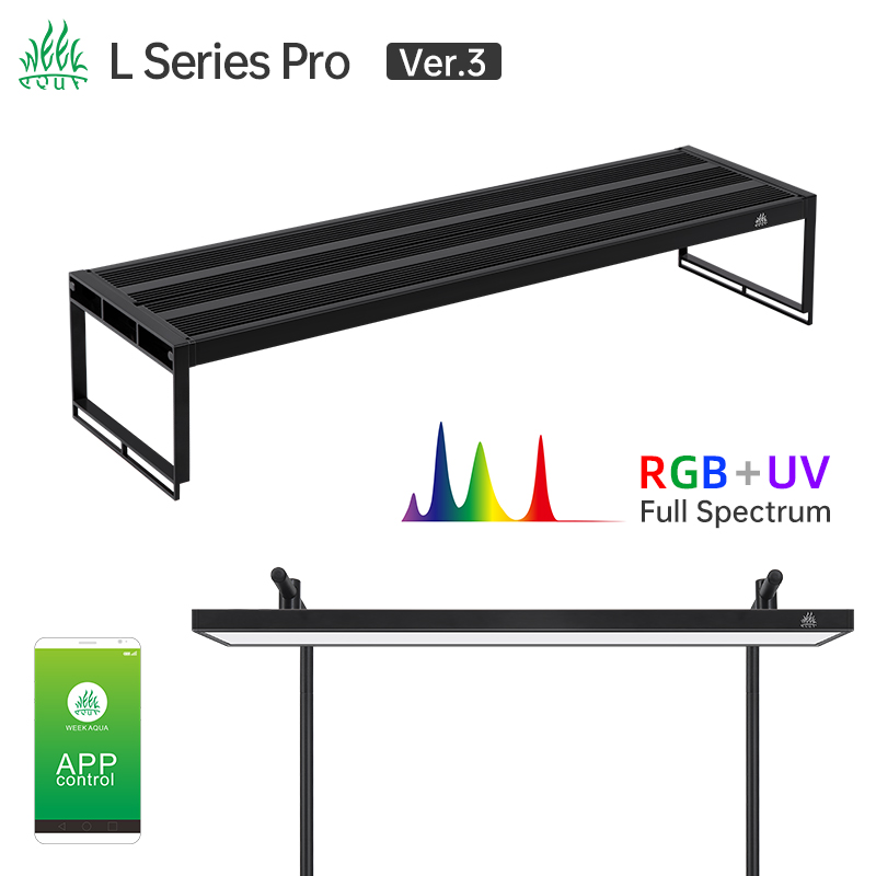 WEEK AQUA L Series APP Control - Marine Aquarium Led ulasan dan harga