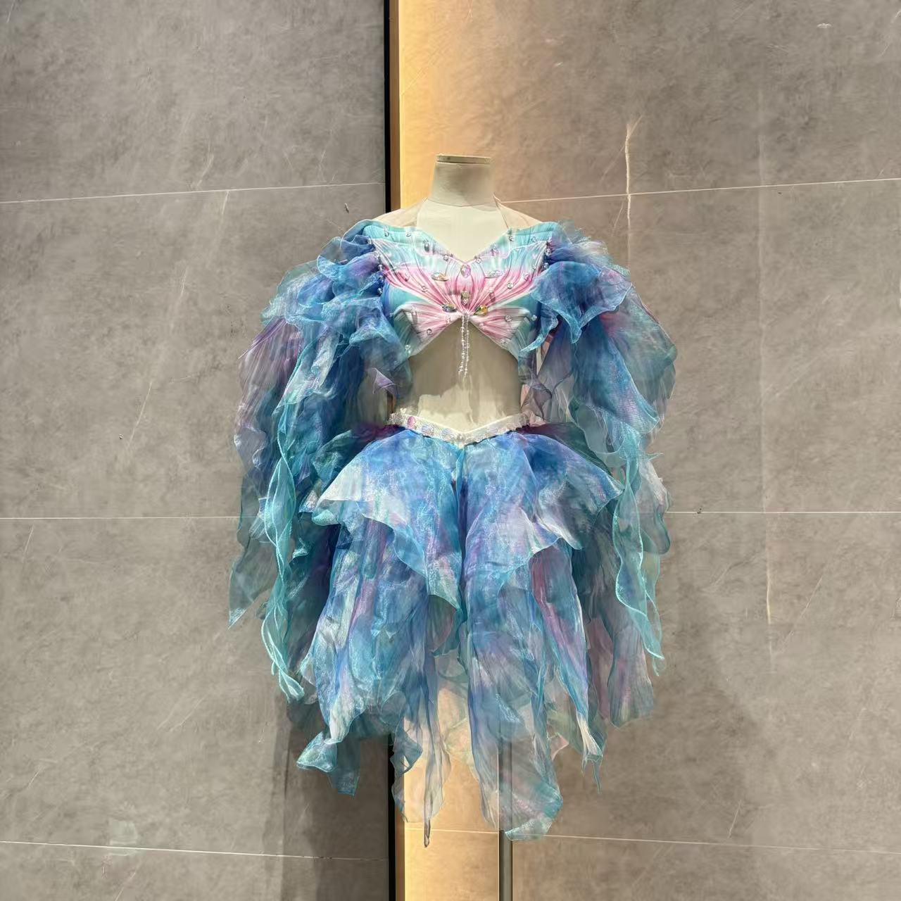 Mermaid Water Dance Skirt Prin - Aquarium & Marine Science Center ulasan dan harga