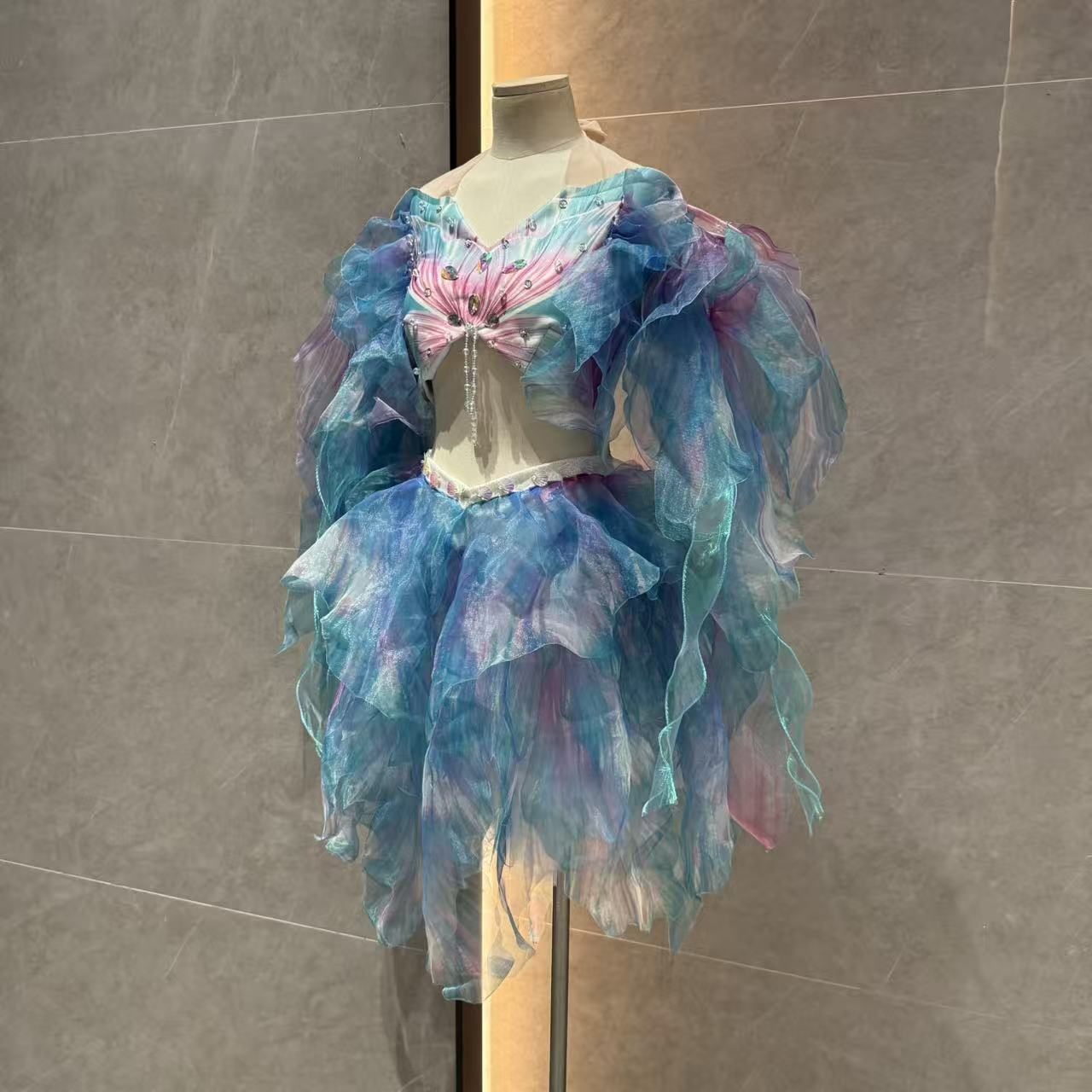 Mermaid Water Dance Skirt Prin - Aquarium & Marine Science Center ulasan dan harga