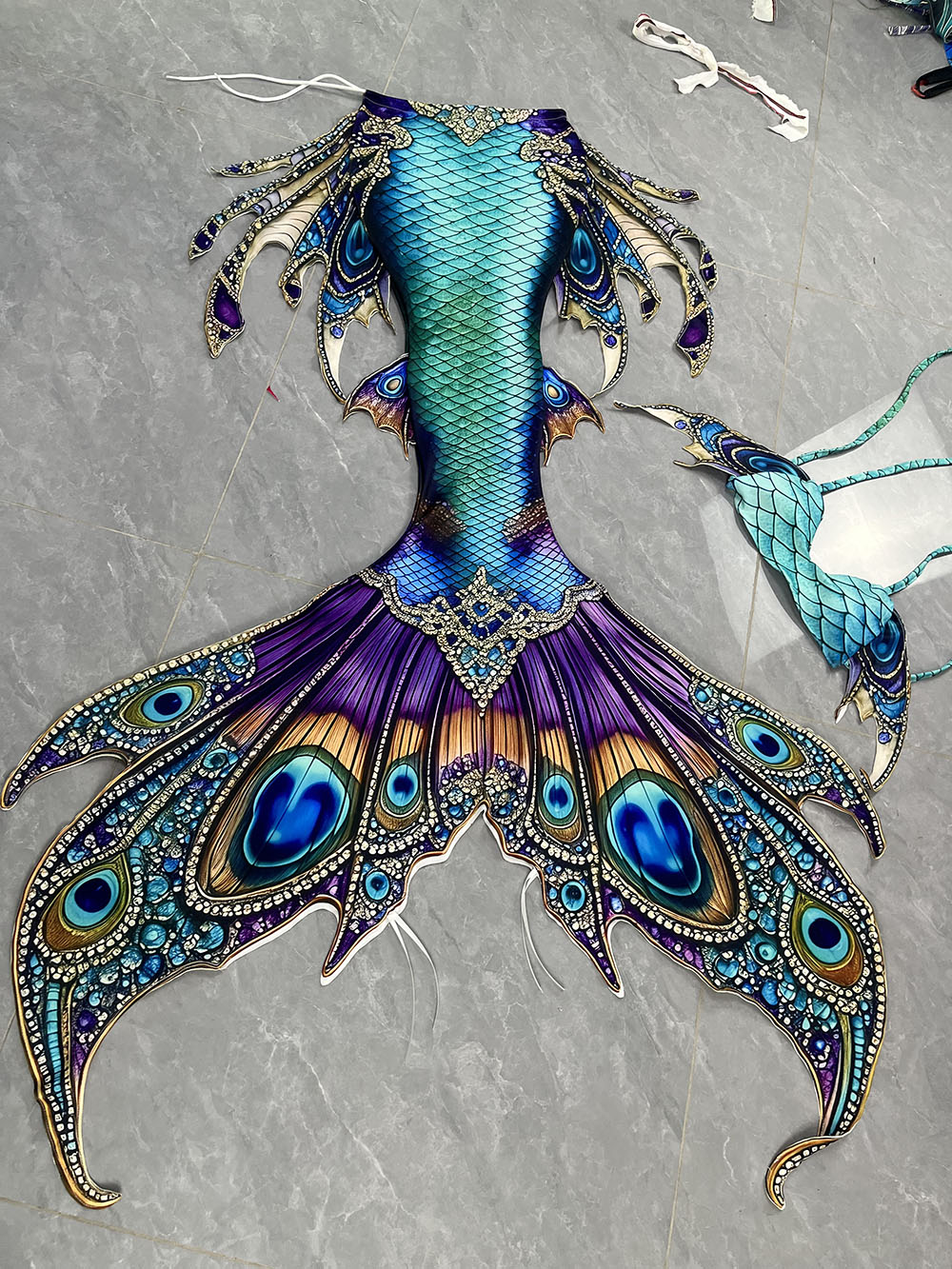 New Pattern Mermaid Tail Merma - Aquarium & Marine Science Center ulasan dan harga