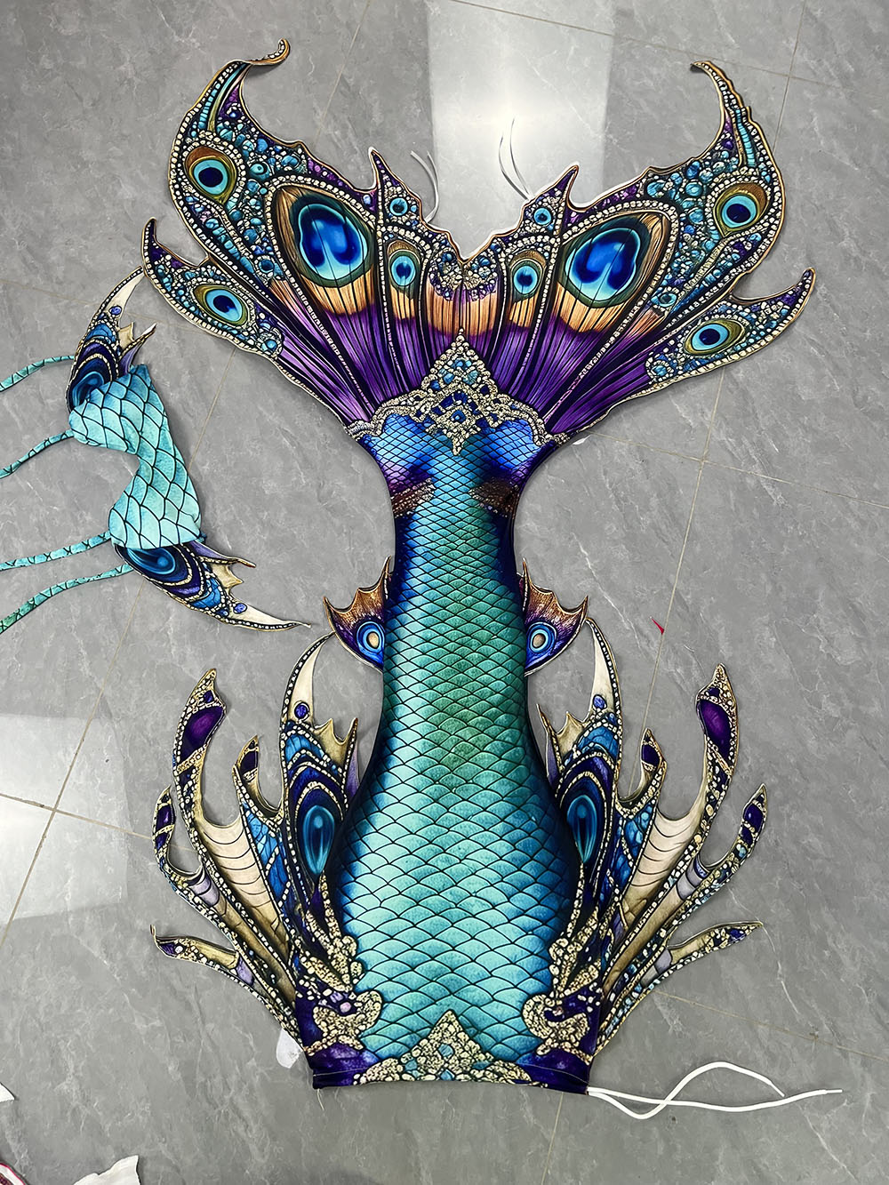 New Pattern Mermaid Tail Merma - Aquarium & Marine Science Center ulasan dan harga