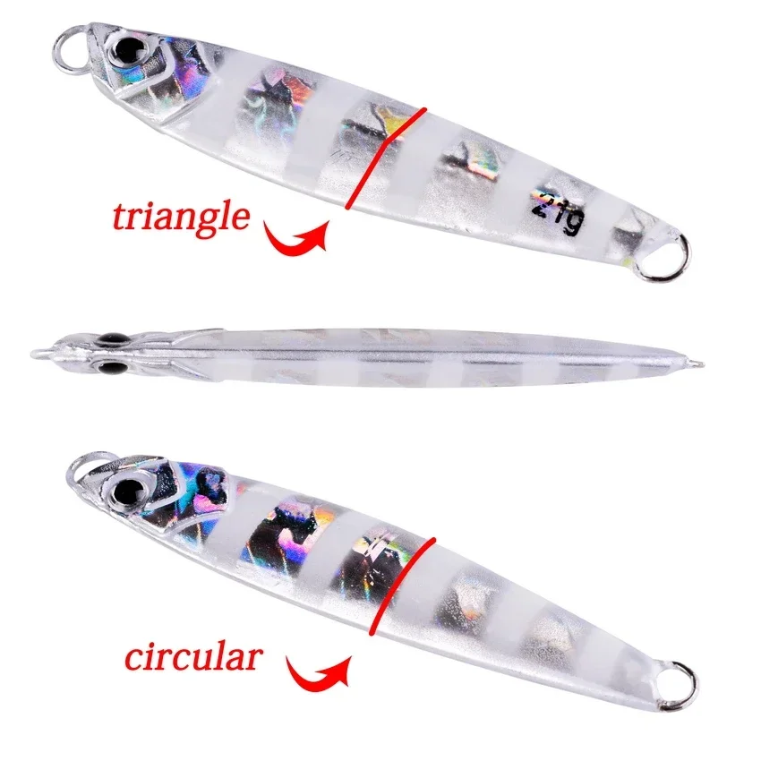 22PCS Metal Cast Jig Spoon Fih - Marine Salt Mix ulasan dan harga