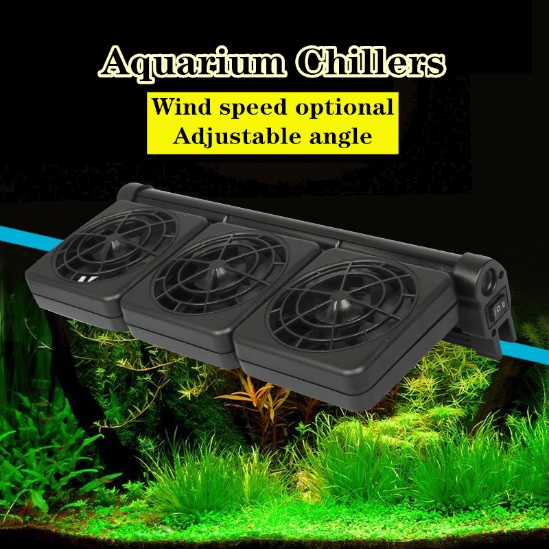 1/2/3/4 Aquarium Fans Chillers - Marine Aquarium Water ulasan dan harga