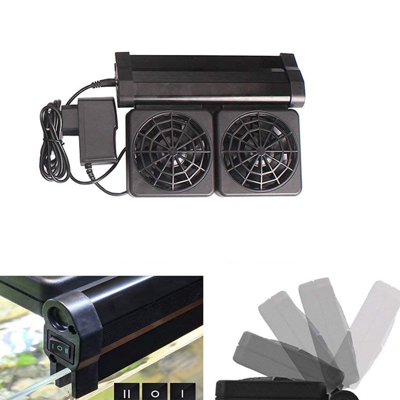 1/2/3/4 Aquarium Fans Chillers - Marine Aquarium Water ulasan dan harga